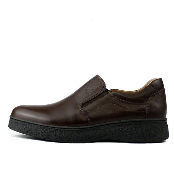 701 CHAUSSURE EN CUIR MARRON